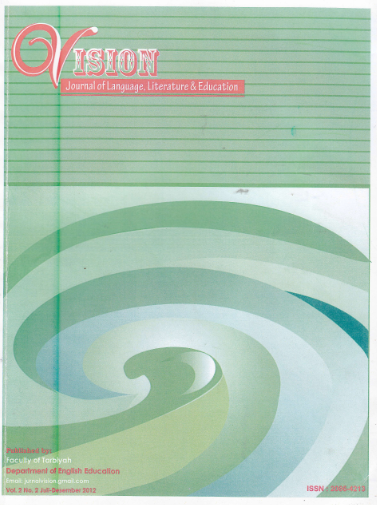 Jurnal Bahasa dan Pendidikan Vol.2 No.2 Juli - Desember 2012